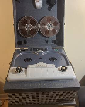 Webcor Bp2790-01 Educator High Fidelity Reel To Model Bp2790-1 Powers On For Repair