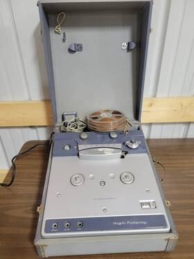 Bp2827-1 Webcor Vintage Reel To Stereofonic Imperial Recorder Bp2827-1...rare