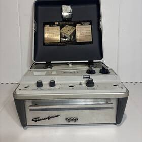 Ep2001-1b Webcor Royalite Reel To Tape Recorder Model Ep2008-1 Tested Read Vtg Extra