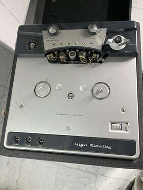 Ep2911-1 Webcor Model Royal High Fidelity Reel To Tested Turn On