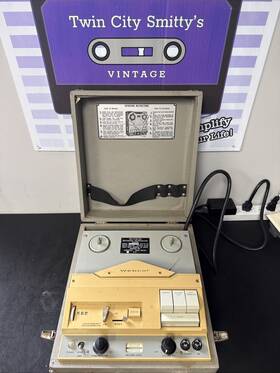Webcor Rd-173b Vintage Rd-173b/un Recorder - Reproducer Sound Navy Built Light Tested