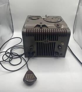 181-41r Webster-chicago Wire Recorder With Microphone Model R.m.a 375 Vintage 1939