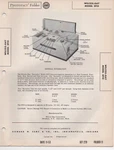 1953 Wilcox-gay 3F10 Reel Service Manual Photofact Schematic Diagram. Fixed Price $8.99.