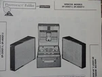 Original Sams Photofact Manual Webcor EP-2007-1, EP-4007-1 (519). Fixed Price $6.99.
