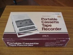 Realistic CTR-71 Ac/battery Cassette Recorder Open Box Unused Condition Works. Fixed Price $19.99.