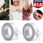 2 Double-sided Body Tape Roll Waterproof & Sweatproof Strips For Cloth Dress Us. Fixed Price $7.83.