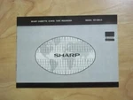 Original Owner / User Manual For The Sharp RD-428UA Cassette Tape Recorder. Fixed Price $7.98.