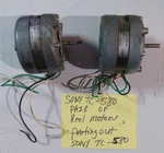 Sony TC-580 Pair Of Reel Motors Parting Out. Fixed Price $31.95.