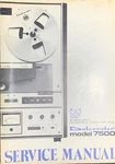 Dokorder 7500 Reel To Tape Deck Service Manual Original. Fixed Price $49.99.