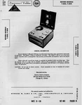 1959 Revere T-202 Reel Tape Recorder Service Manual Photofact T-204 Fix. Fixed Price $8.99.