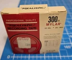 Vintage Realistic Professional Quality Recording Tape Mylar 300' Foot 2 " Reel. Fixed Price $7.99.