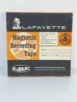Lafayette 28 0119 Magnetic Recording Tape 2400 Ft 05 Mil Mylar Reel. Fixed Price $19.95.