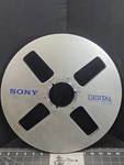 Sony Digital Audio Master Tape Reel 14" Empty Metal Nab Hub Made In Japan. Fixed Price $35.99.