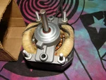 Howard Ind. Electric Motor 115V 60 Cy 48 Amps 35 Watts Nos 1964 103-6383 Fan +. Fixed Price $9.90.