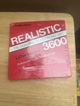 Radio Shack Realistic 3600 Low Noise Reel To Tape 7IN New Sealed. Fixed Price $15.00.
