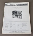 Panasonic Stereo Tape Deck RS-766US Service Manual D-4393. Fixed Price $74.95.