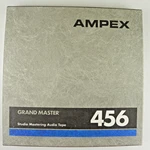 Ampex 456 Grand Master Metal Take Up Reel With Tape & Box 1/2" 10.5". Fixed Price $34.95.