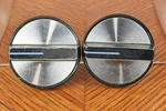 Pair Sears Silvertone 5240 Replacement Run Stop Fast Forward Rewind Dial Knobs. Fixed Price $14.95.