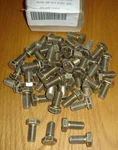 Lot Of 50 New Military Bolt Screw Hexagon Cap Head MIL-DTL-1222J Nos. Fixed Price $47.95.