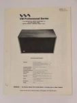Vtg Original Oem Voice Of Music Vom Vm 91 Pro Series Service Repair Manual Speak. Fixed Price $16.99.