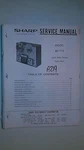Sharp RD-712 Service Manual Original Repair Book Stereo Reel To Tape Deck. Fixed Price $27.50.