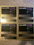 Lot Of Used Maxell Ud 35-180 10.5" Reel Tapes, 1/4". Fixed Price $199.00.