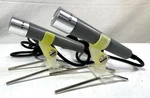 2 Akai ADM-11 Dynamic Microphone W/stands For Reel To GX-747 GX-636 GX-4000. Fixed Price $74.99.