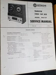 Hitachi TRQ-727 Service Manual Transistor Stereo Tape Recorder Original. Fixed Price $24.99.