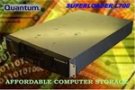 Quantum L700 Superloader 3 EC-SL6AA-YF DLT-V4 Lvd 8/16 Autoloader Tape. Fixed Price $299.00.