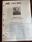 Jvc RD-1555 RD1555 Tape Deck Repair Service Manual From The Usa **original**. Fixed Price $21.99.