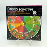Capitol Sound Tape Unrecorded 7" Reel 1800' Mil W/ Hippie Box Sealed. Fixed Price $28.95.