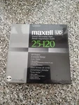 Maxell Ud 25-120 Magnetic Tape Sound Recording New Sealed. Fixed Price $56.85.