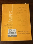 Ampex Owner's Reference Book Portable Home Music Systems Catalog Vintage Genuine. Fixed Price $24.99.