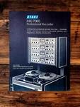 Otari MX-7000 Recorder 2 Pg Dealer Brochure *original*. Fixed Price $29.97.