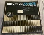 Maxell Udxl 35-90B 'reel 7" Blank Tape Still Sealed, Brand New Old Stock. Fixed Price $69.00.
