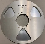 Sony 10" Empty Metal Reel, "b" Stock 3 Window Silver, Box + Bag. Fixed Price $15.95.