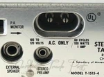 2-PRONG Ac Power For Wollensak Magnetic Tape Recorder Reel To Model. Fixed Price $18.75.
