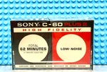 Sony High Fidelity C-60 + 2 Type Blank Cassette Tape (1) (new). Fixed Price $17.09.