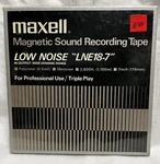 Maxell Magnetic Recording Tape Low Noise "LNE18-7 3,600 Ft 192 Minutes Sealed. Fixed Price $50.00.