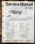 Technics SH-R808 Remote Control Service Manual *original*. Fixed Price $19.97.
