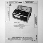 Webcor Models EP-2202-1 EP-2302-1 TP-2302-1 Tape Deck Sams Photofact 1962 New. Fixed Price $9.45.