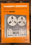 Tandberg Model 9100X 9200XD Reel To Service Manual *original*. Fixed Price $49.97.