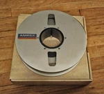 Empty Ampex 2"10-1/2" 10.5 Nab Precision Reel (analog Tape) With Care Box. Fixed Price $60.00.