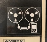 Ampex ATR-102 Transport Threading Sticker ATR-100/ATR-104. Fixed Price $11.95.
