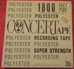 New Old Stock Radio Shack Concertape 1800' 7 Reel Recording Sealed. Fixed Price $5.00.