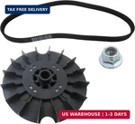 WH03X32218 Washer Motor Pulley & Belt W/nut Set For Ge Hotpoint Models GTW460ASJ. Fixed Price $31.64.