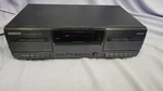 Kenwood CT-201 Double Dual Cassette Deck Stereo System **tested. Fixed Price $59.00.