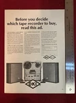 Oki 555 Solid State Stereo Tape Recorder 1964 Print Ad - Great To Frame!. Fixed Price $6.95.