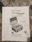 Norelco Model EL3516 Continental Reel-to-reel Speed Recorder Service Manual. Fixed Price $16.98.