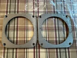 Marantz HD770 Mid Range Trim Plates - Set Of 2 Good Condition. Fixed Price $8.00.